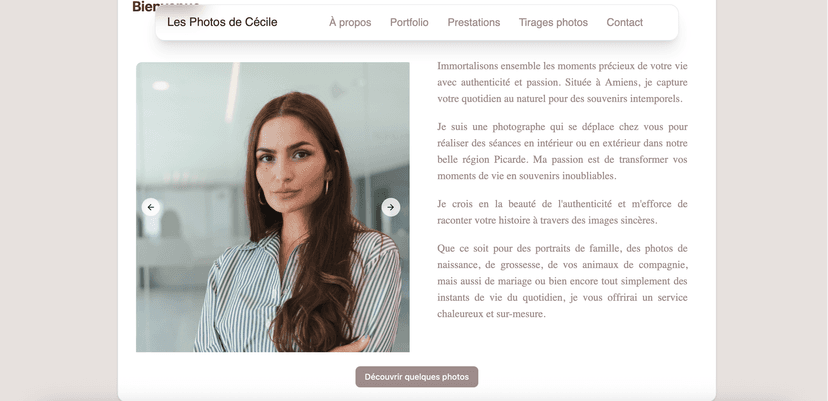 Les Photos de Cécile